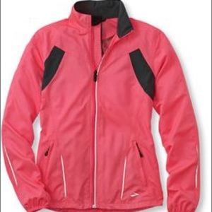 Pink Wind Breaker Running Jacket (reflective)